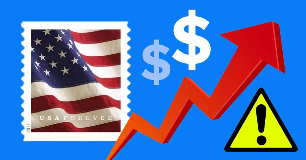2018 Postage Rate Hike Increase
